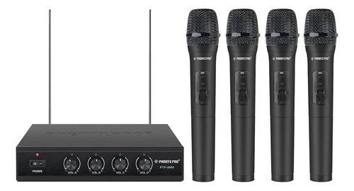 Phenyx Pro Sistema De Micrófono Inalámbrico, Micrófonos