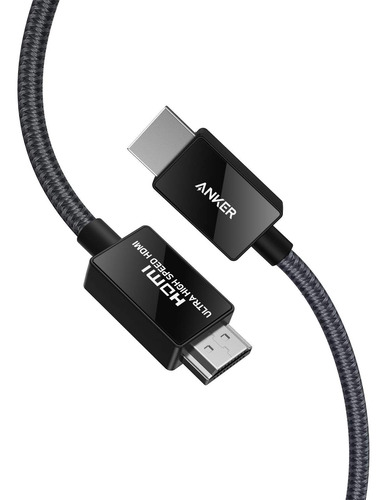 Cable Hdmi Anker, Ultravelocidad De 48 Gbps, 6.6 Pies, Ultra