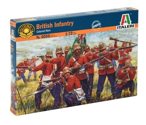 Italeri 6050 British Infantry Zulu War 1:72 Milouhobbies