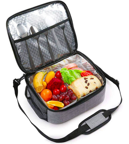 Lonchera Bolsa Termica Comida Impermeable De Gran Capacidad 