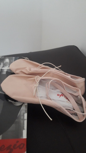 Zapatillas Ballet Media Punta. Marca Capezio