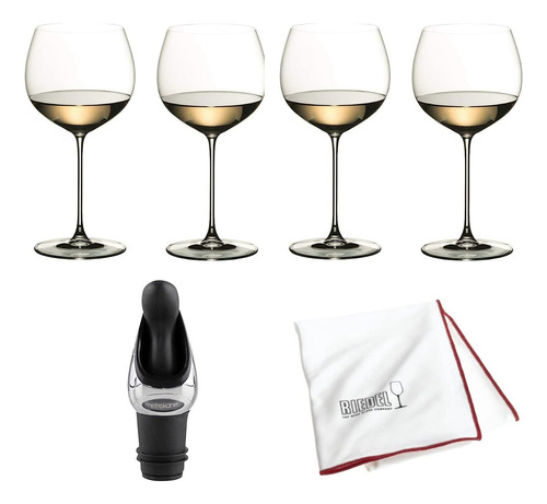 Paquete De Vasos Riedel Veritas Chardonnay (paquete De 4) Co