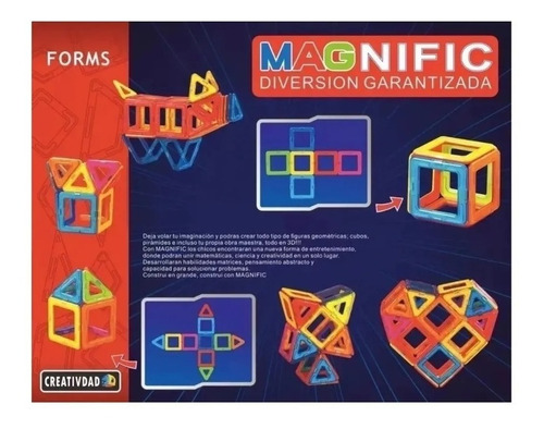 Magnific Forms 30 Piezas Bloques Y Construcción