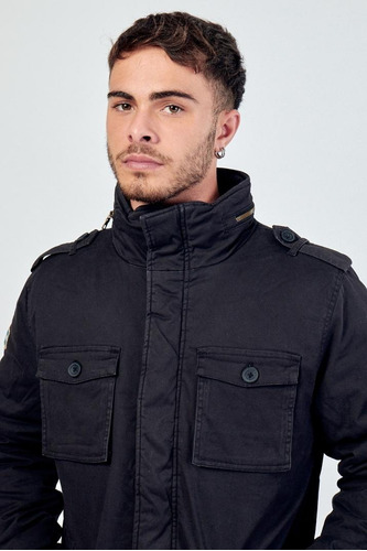 Imagen 2 de 7 de Campera Gabardina New Soldier Kevingston