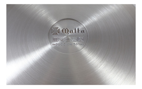 Olla 20cm Con Tapa De Vidrio Argenta Aluminio Antiadherente
