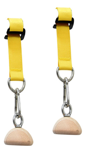 2x Empuñaduras De Con Correas, Plano Inferior De 75 Mm.