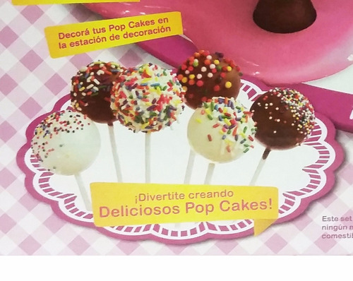 Imagen 4 de 7 de Fabrica De Pop Cakes Edible Sweet Art Set Cocina Tv Educando