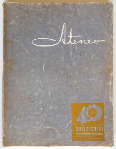 Revista Ateneo Grupo Editor Mensaje Nro. 61 Aniversario 1986