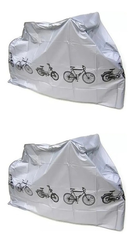 Pack 2 Cobertor De Bicicleta O Moto Funda  Impermeable