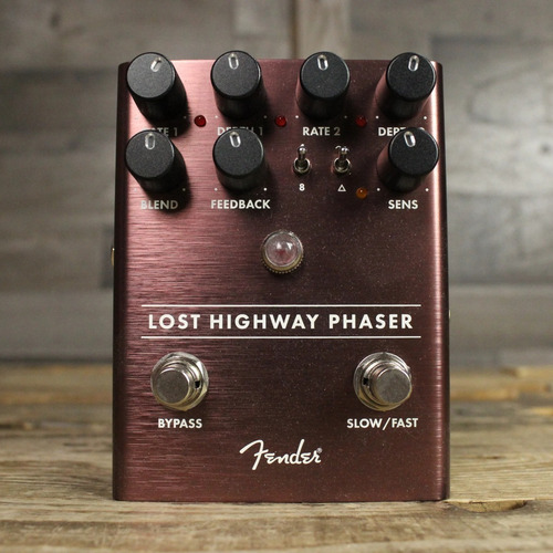 Pedal Efecto Fender Lost Highway Phaser Para Guitarra