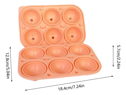 Molde De Silicona Para Huevos Moldes Redondos De Silicona Mo