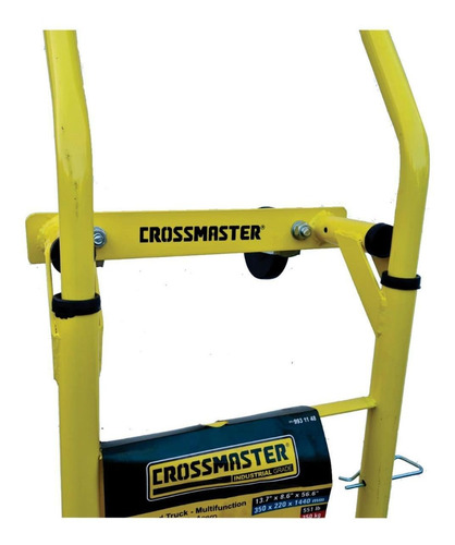 Imagen 5 de 12 de Carro Carrito Zorra 250kg Plegable Multifunción Crossmaster