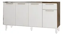 Comprar Mueble Bajo Mesada Cocina 4 Puertas 1.60 M Capuchino Offwhite LG Amoblamientos
