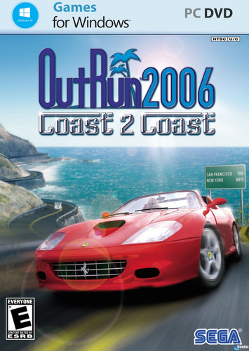 Outrun 2006 Coast 2 Coast Juego Fisico Pc Windows
