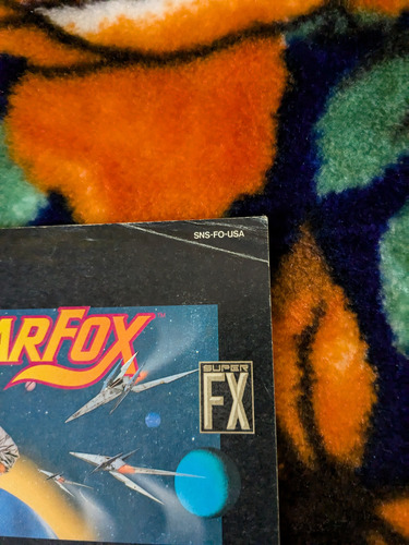Se Vende Manual Del Juego Star Fox Para Super Nintendo (Usado)