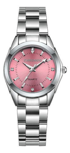 Reloj De Mujer Impermeable De Lujo Chronos