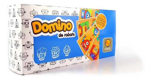 Domino Monstruos Animales Robots De Madera Infantil Niños