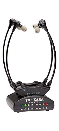 Tv Ear Sistema De Auriculares Inalámbricos Digitales Duales,