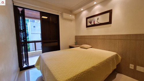 Imagem 7 de 21 de Praia Das Pitangueiras - Reformado - Mobiliado - 4 Dormitórios (2 Suítes) - Sala Para 3 Ambientes Com Sacada - 2 Vagas De Garagem - Prédio Com Lazer - Ap05722 - 69234298