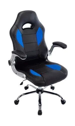 Silla de oficina, silla de escritorio ergonómica con soporte lumbar y -  VIRTUAL MUEBLES