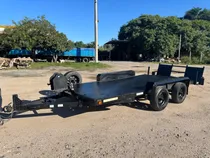 Comprar Tráiler Doble Eje Basculante Auxilio Grua