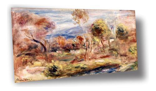 Cuadro Canvas Bastidor Decoración Arte Renoir Claro 60x100