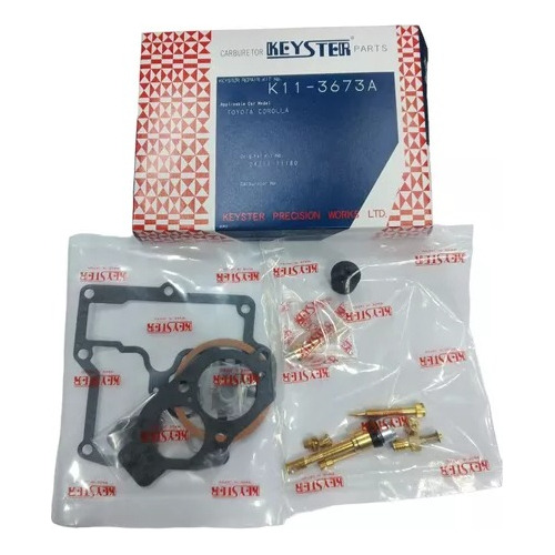 Kit Carburador Toyota Starlet 1.3 Keyster Japon Original 