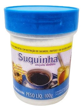 Adoçante Dietético Suquinha 100g Kerry