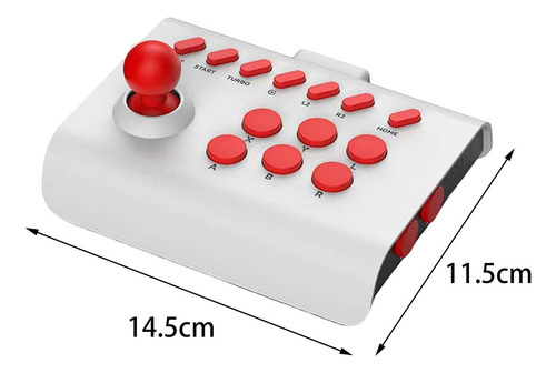 Joystick De Juego Arcade Rocker Conexión Bluetooth V5.0 2,4g