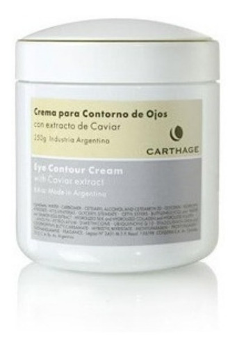 Crema Para Contorno De Ojos 250 Gr Carthage Linea Caviar