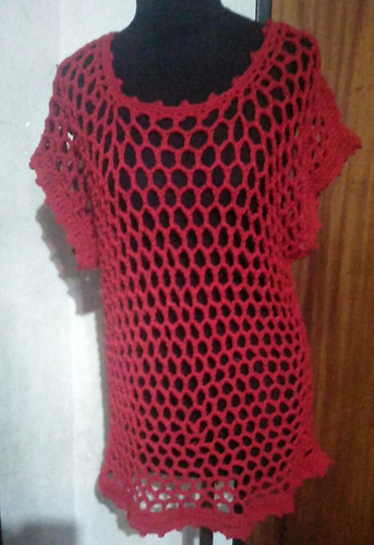 Vestido Remeron - Playero - Crochet Cashmilon O Macrame 