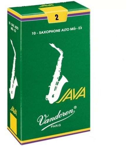 Palheta Sax Saxofone Alto Mib Vandoren Paris Java Número 2 !