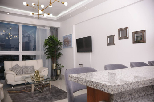 Apartamento En Alquiler Amueblado, Urb. Fernandez