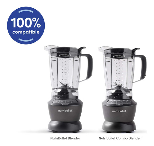 Licuadora Nutribullet Anbfp56 Con Jarra De 1,6 L, Transparen