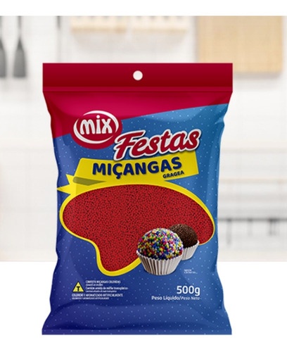 Grageas Rojas Mix 500 Gr. Repostería Y Confitería