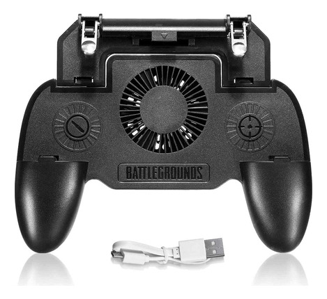 Gamepad Para Teléfono Con 2 Gatillos Y Ventilador 