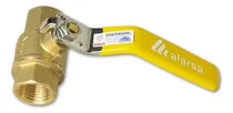 Comprar Llave Esférica  1   Gas  4 Bar Alarsa Paso Total