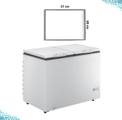 Borracha Gaxeta Freezer Consul Chb42 57x68 Original