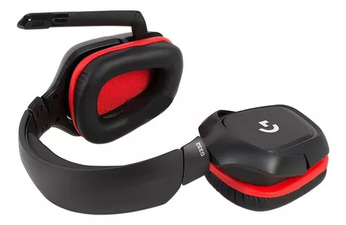 Audífonos estéreo con micrófono volteable para silenciar Logitech G332 para  juegos
