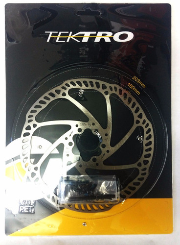 Imagen 1 de 1 de Rotor/disco Freno P/bici Tektro 180-19  6 Tornillos