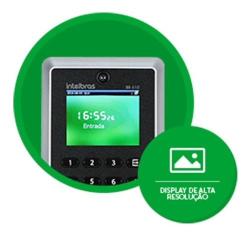 Controlador De Acesso Intelbras Ss 610 Com Biometria Facial