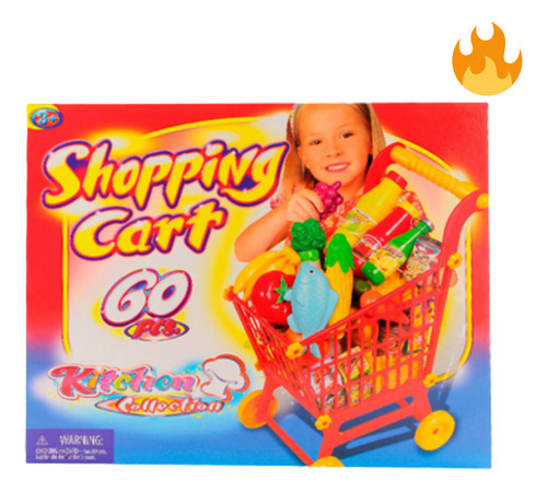 Carrito De Supermercado 60 Pcs