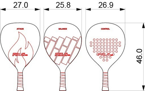 Tabla Palasado Padel Xl - Persolnalizada