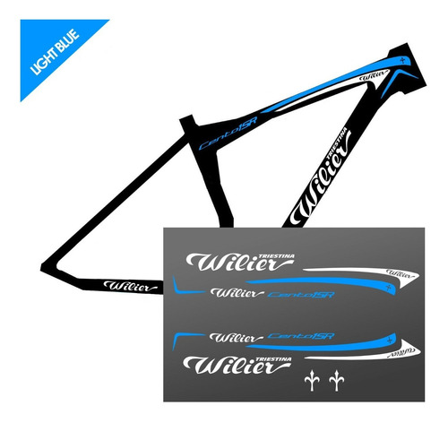 Juego Calcos Wilier Cento1 Sr