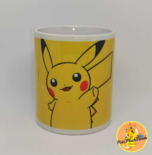 Imagen 5 de 5 de Promo Pikachu Peluche Más Tazón Y Stickers Envío Gratis