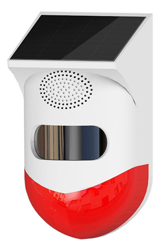 Ip67 Impermeable 120db Alarma Solar De Sensor De Movimiento