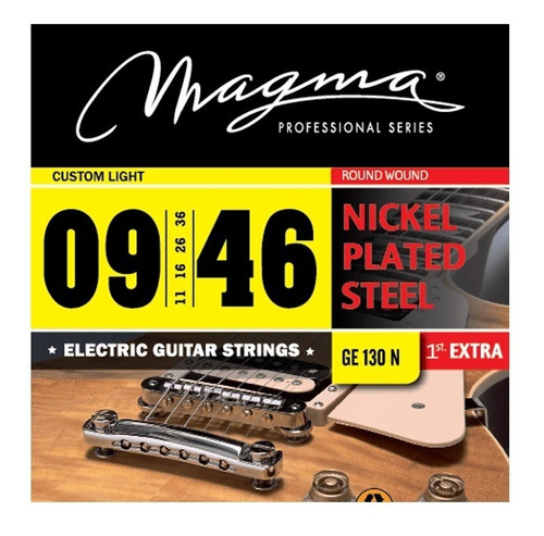 Encordado Guitarra Electrica Magma Nickel Varios Calibres