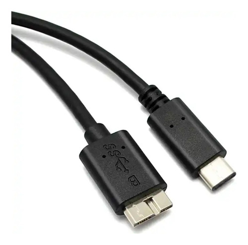 Cable Para Disco Externo Tipo C A Micro Usb 3.0 High Speed 