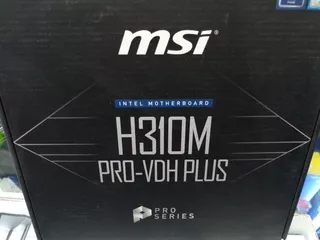 Motherboard Msi H310m Pro-vdh Plus, Lga1151, H310, D4**nueva