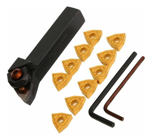 Porta-ferramentas De Torneamento De 100 Tornos, 10 Peças